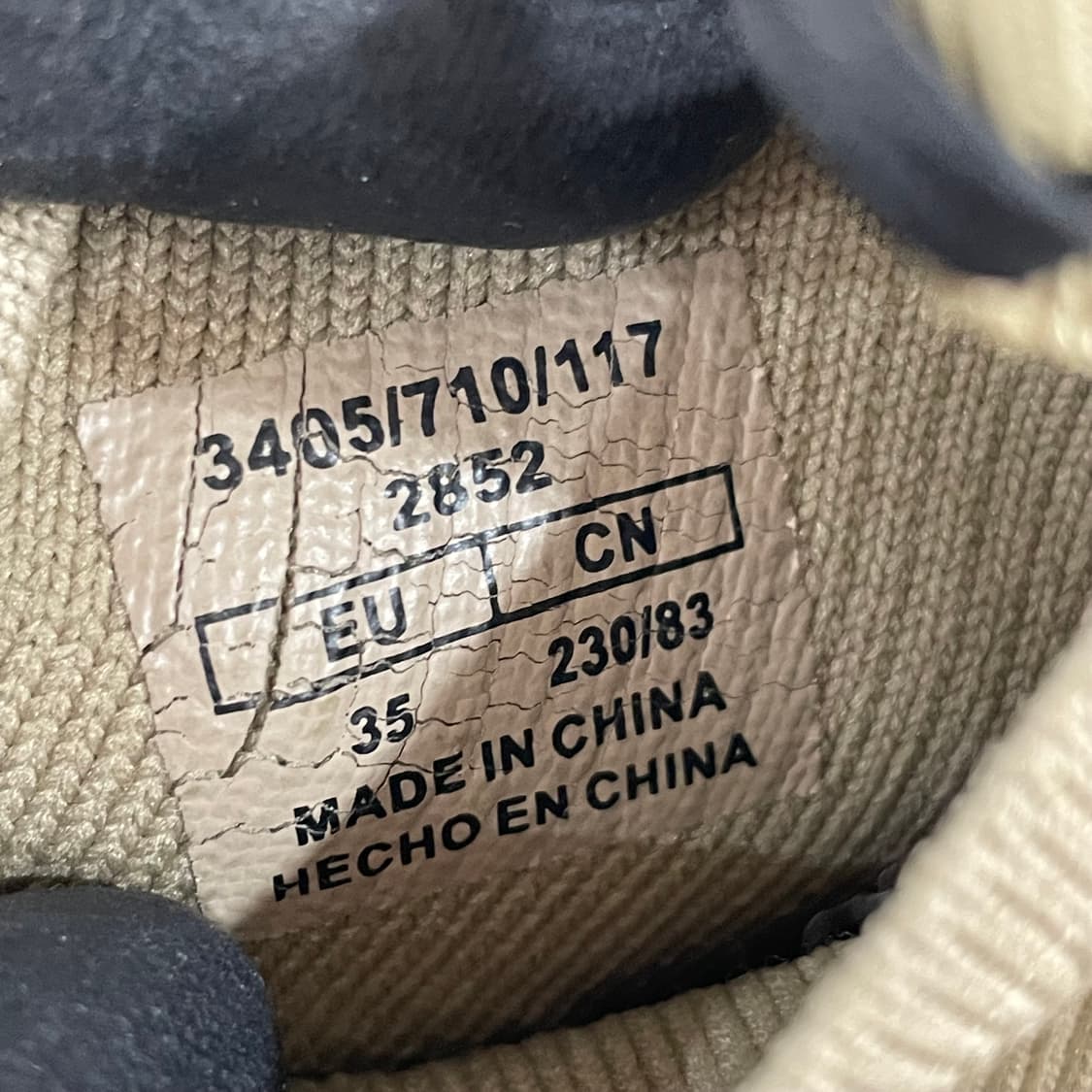 703) ZARA 자라 삭스 스니커즈 230mmm 상품이미지8