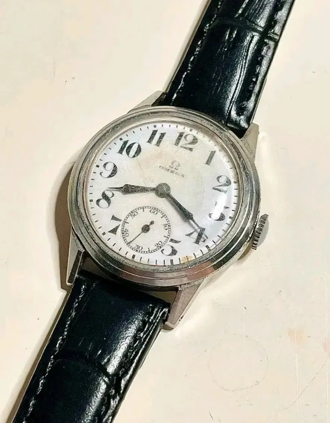 1920년대 빈티지 오메가 수동 시계 OMEGA 청침 엔틱 상품이미지1