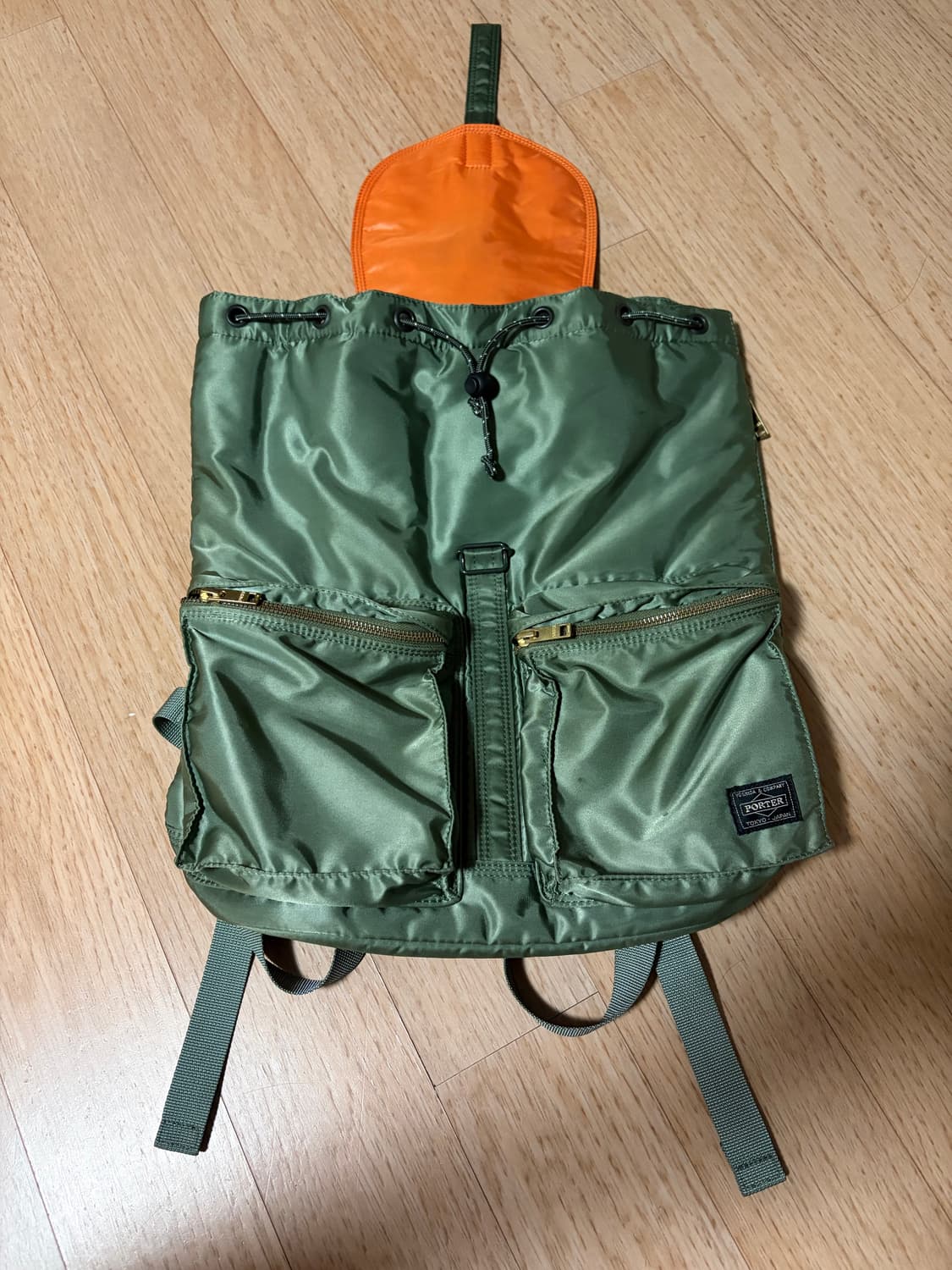 요시다포터 탱커 백팩 세이지 그린 상품이미지1