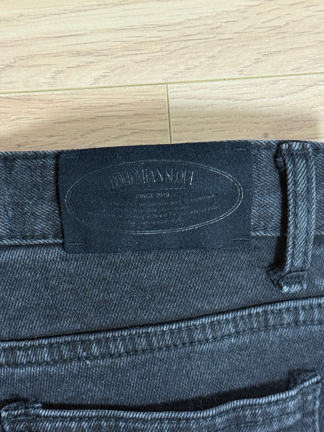 보헤미안 서울 블랙데님 부츠컷 s 상품이미지7