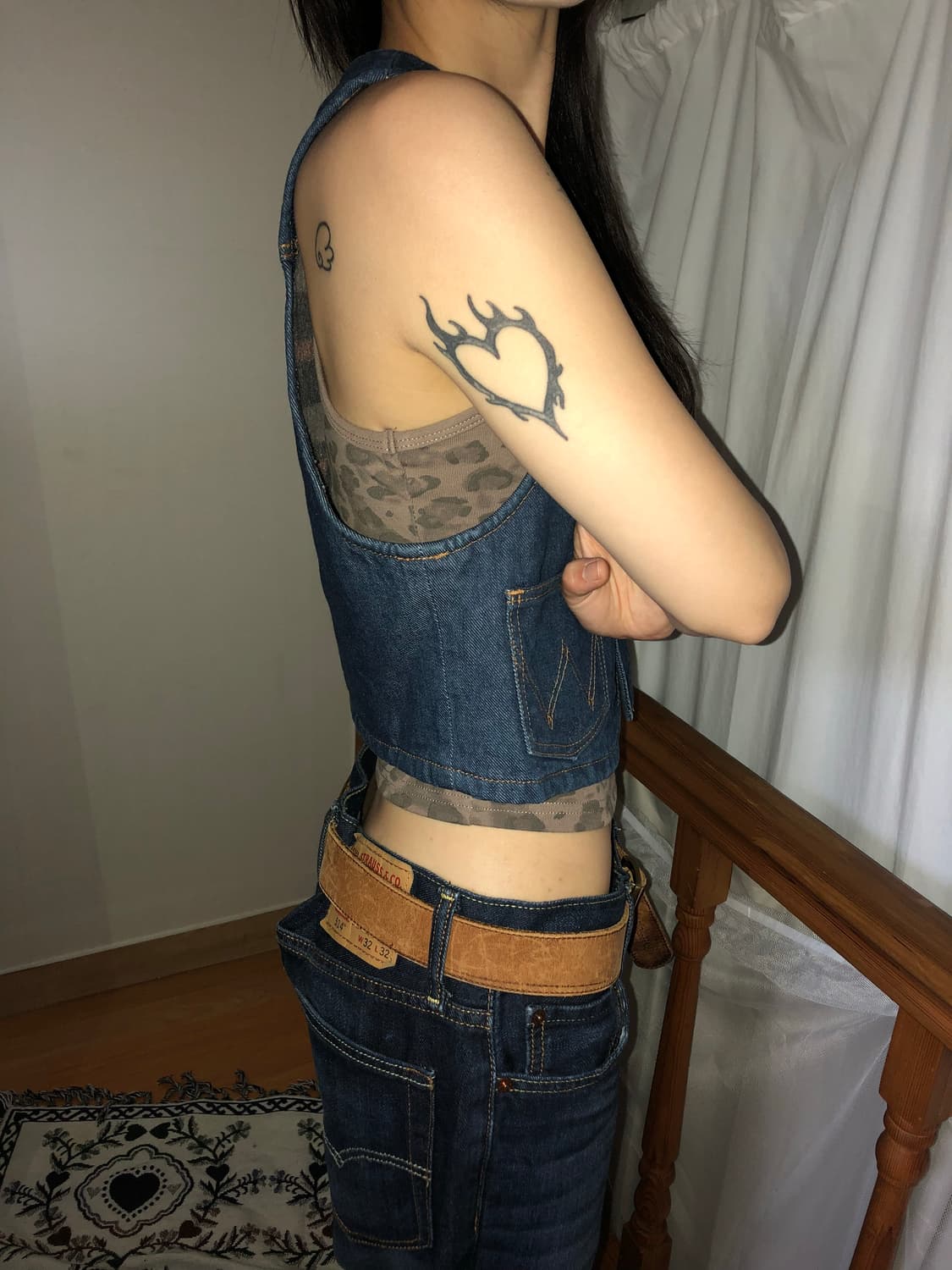 Cher x Wrangler / Blanket-Lined Cropped  상품이미지3