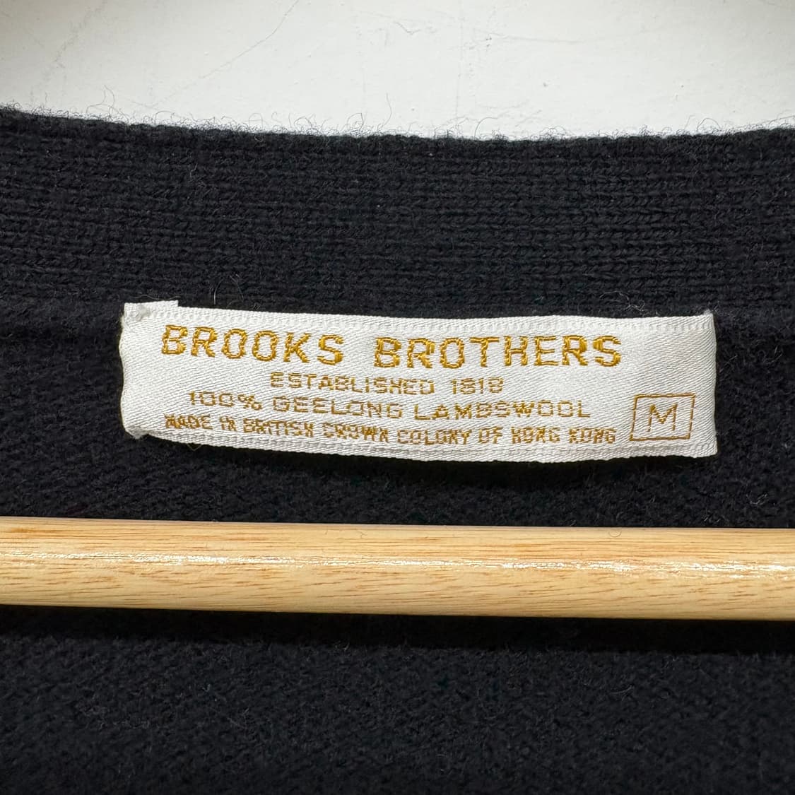 브룩스 브라더스 블랙 캐시미어 가디건 여/M 상품이미지5