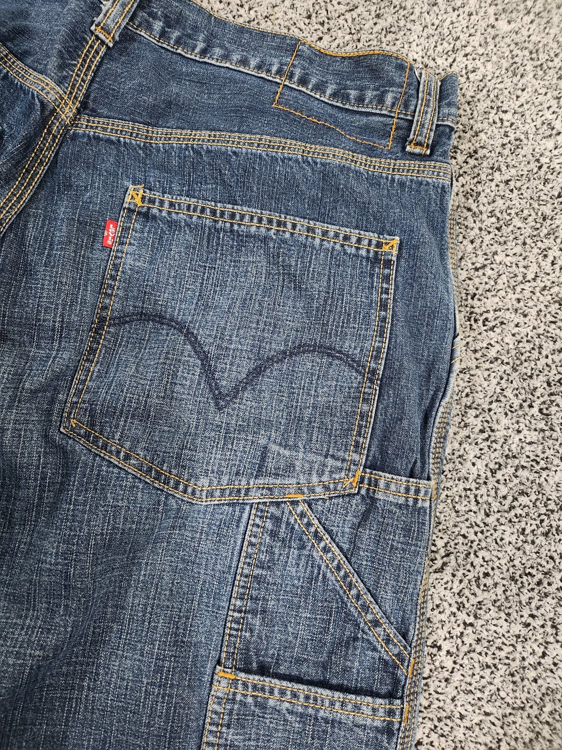 리바이스(Levi's)의 카펜터 루즈  데님 팬츠 상품이미지8