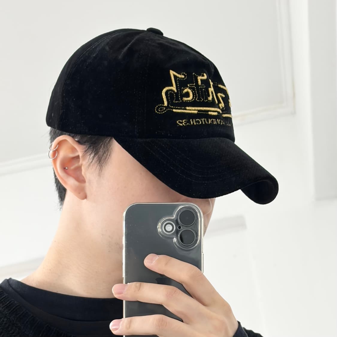 본더치 벨벳 볼캡 상품이미지3