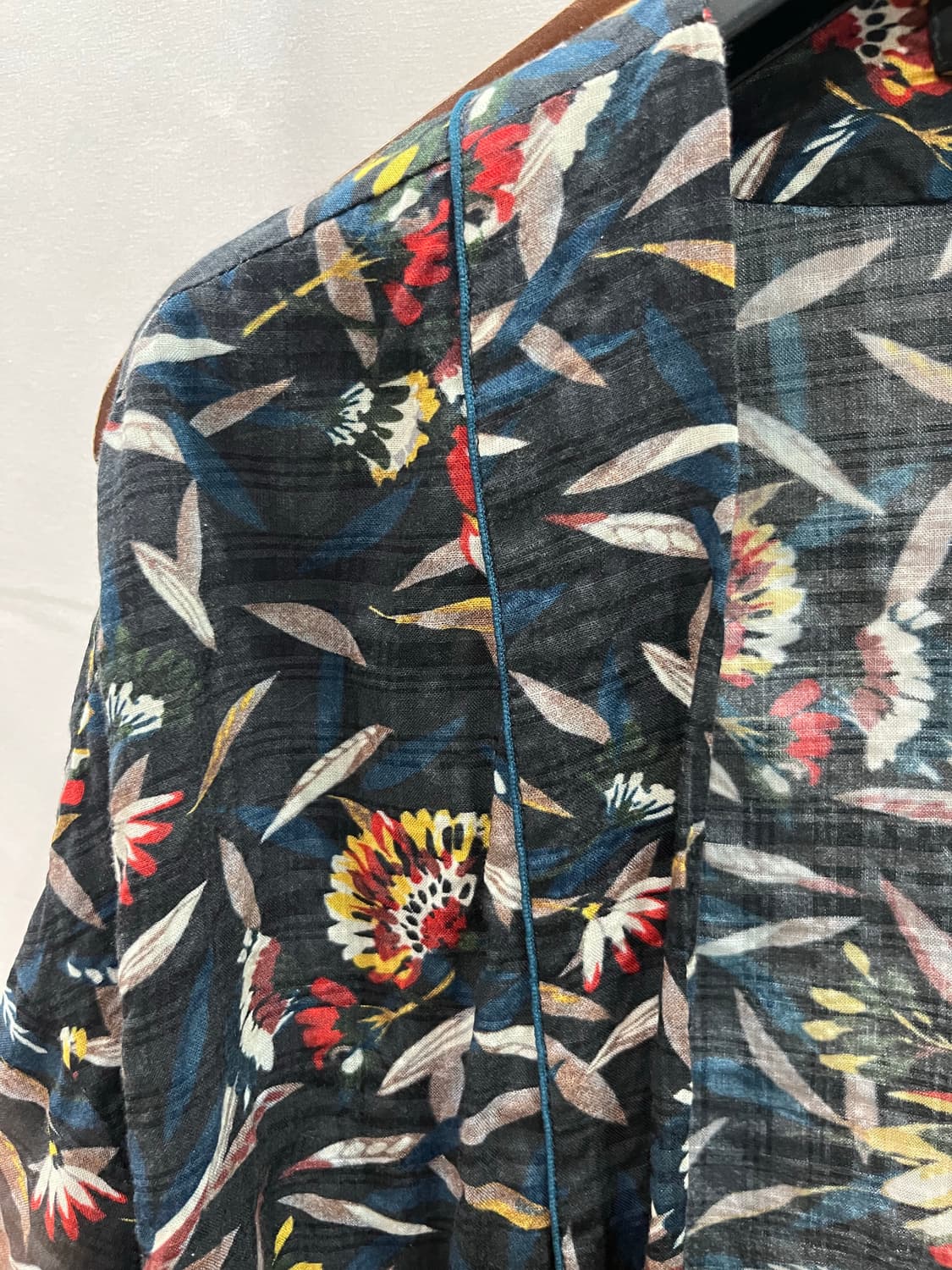 비이커 플로랄 린넨 로브 F 상품이미지2