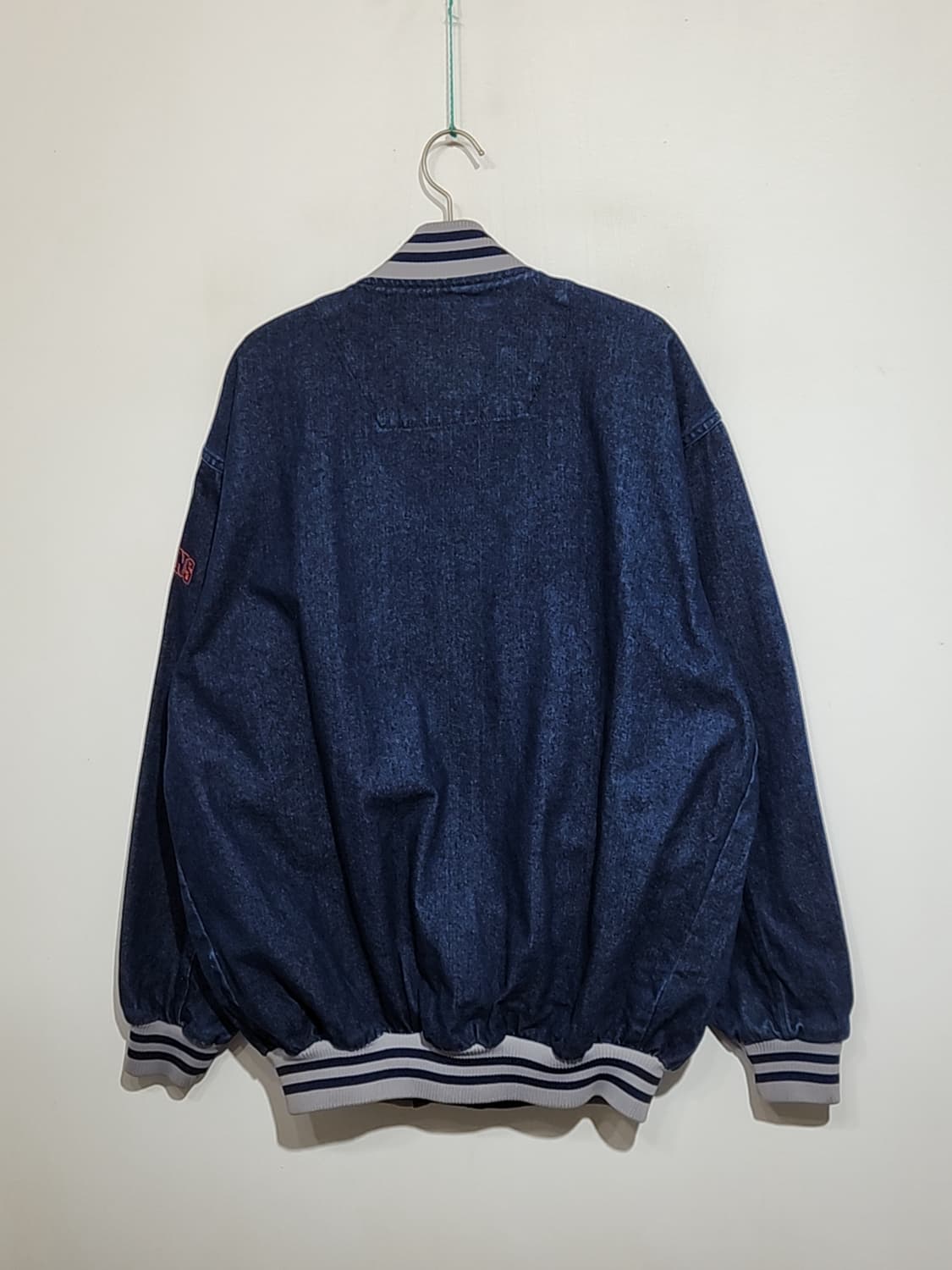 (XXL) 폴로진스 블루종 데님점퍼 빅로고 빅사이즈 청자켓  상품이미지4