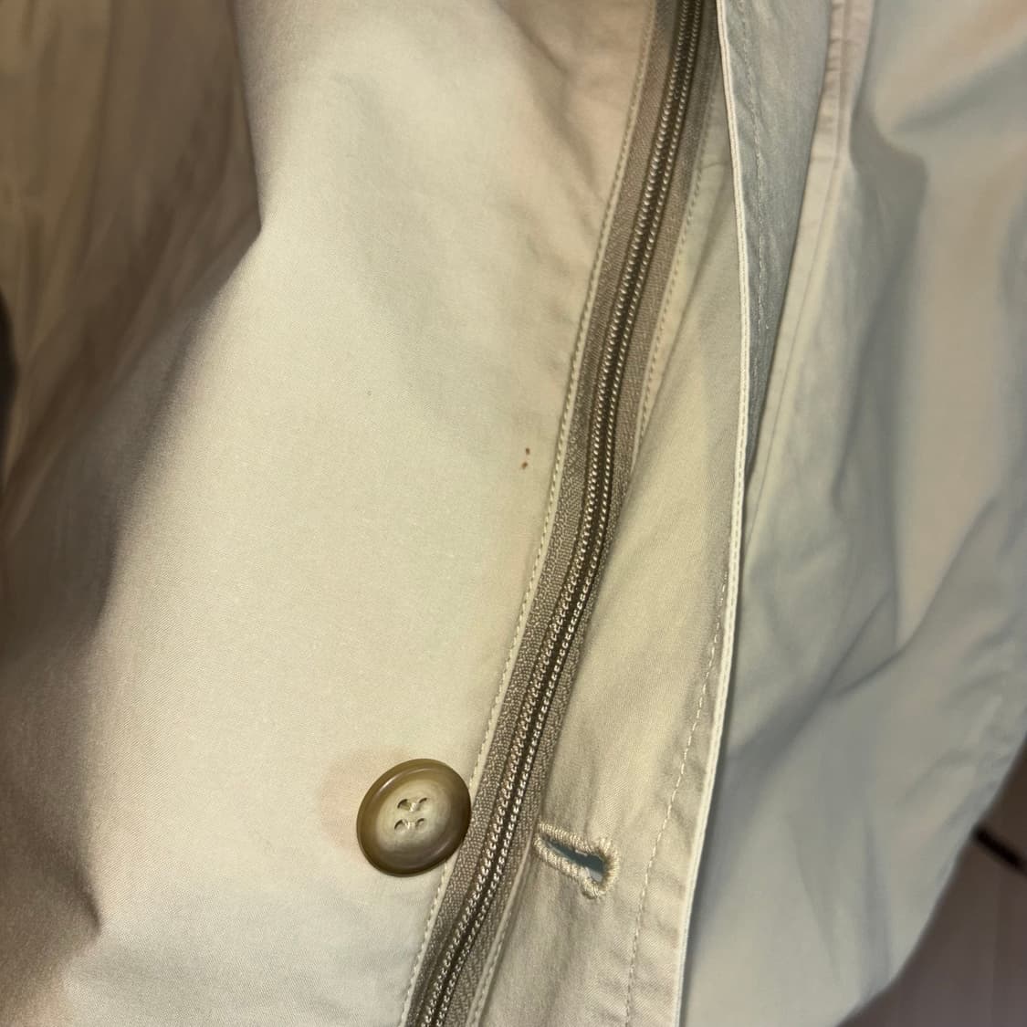 남녀공용 베이지 봄버 블루종 자켓 상품이미지8