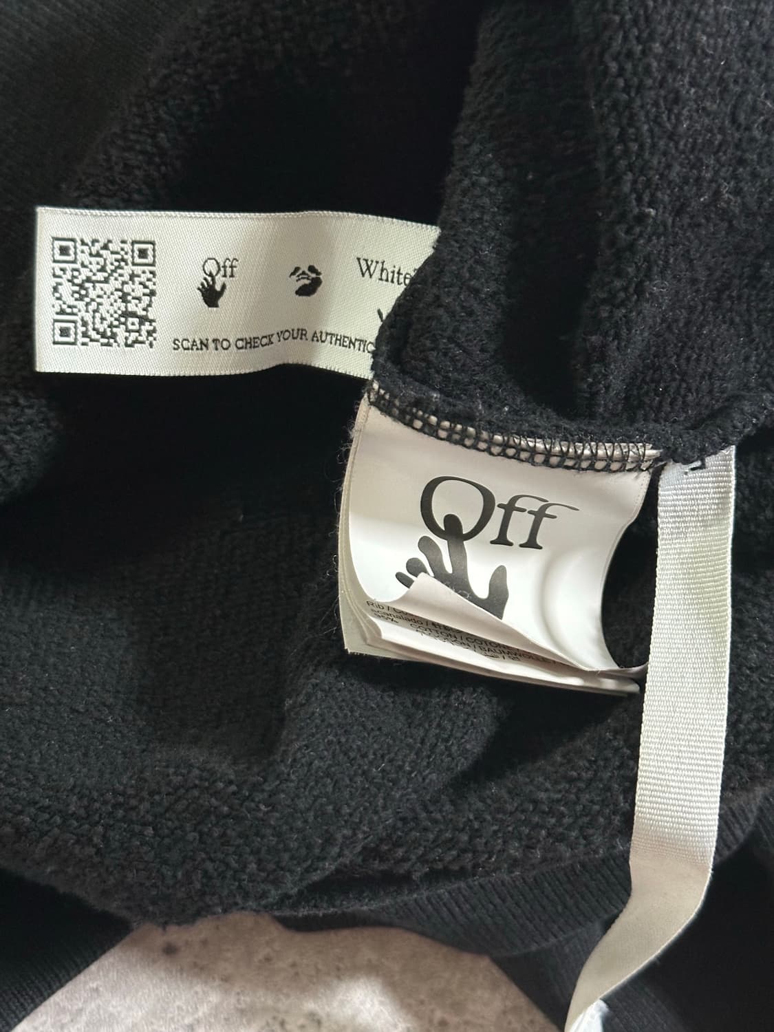 21FW OFF-WHITE 카라바조 다이아그널 후드 상품이미지6