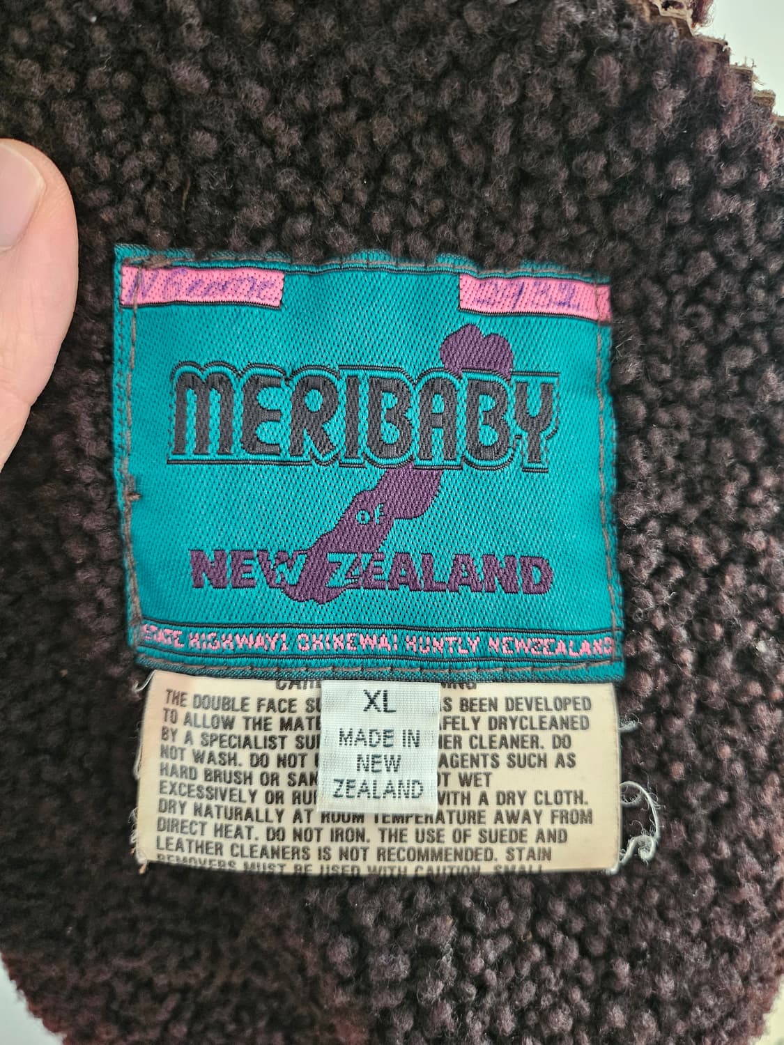 뉴질랜드 램스킨 레더자켓 상품이미지4