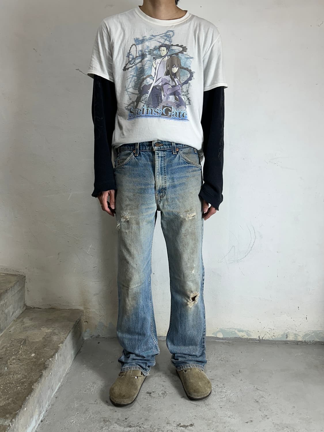 90’s USA 빈티지 리바이스 517 오렌지탭 부츠컷 리바이스 청바지 상품이미지2