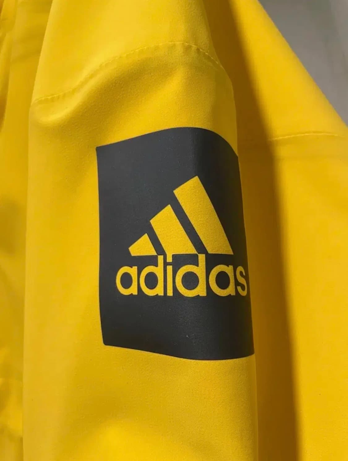 아디다스 마이쉘터 레인자켓 골드 옐로우 초판 DZ1411 상품이미지3