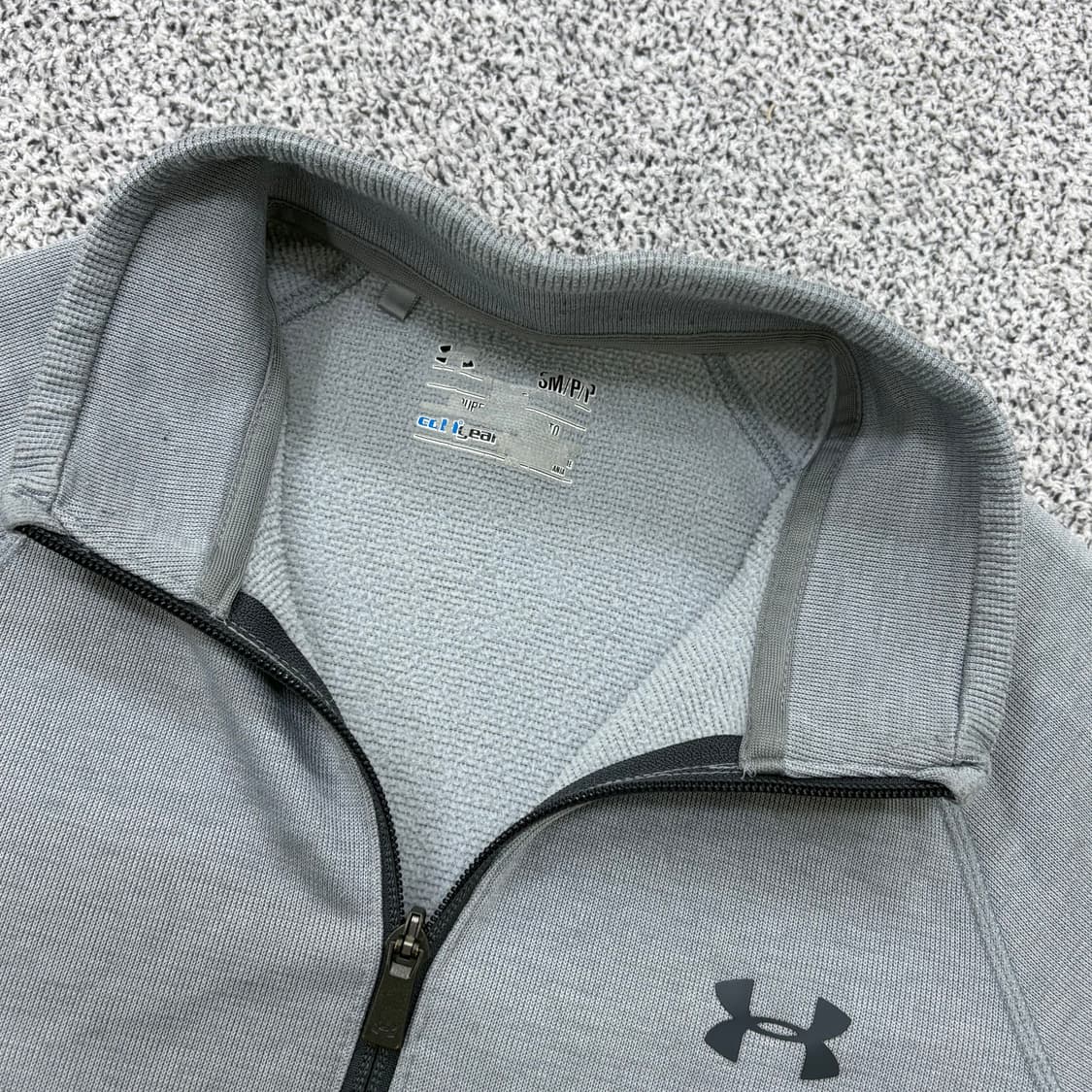 S 언더아머 반집업 긴팔티 0316J 상품이미지2