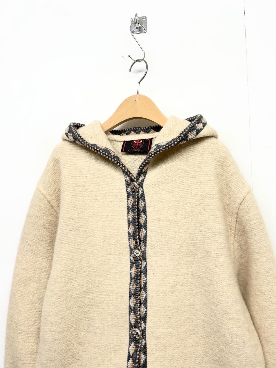 Jahreszeit Loden 후드 자켓 MADE IN AUSTRIA 상품이미지2