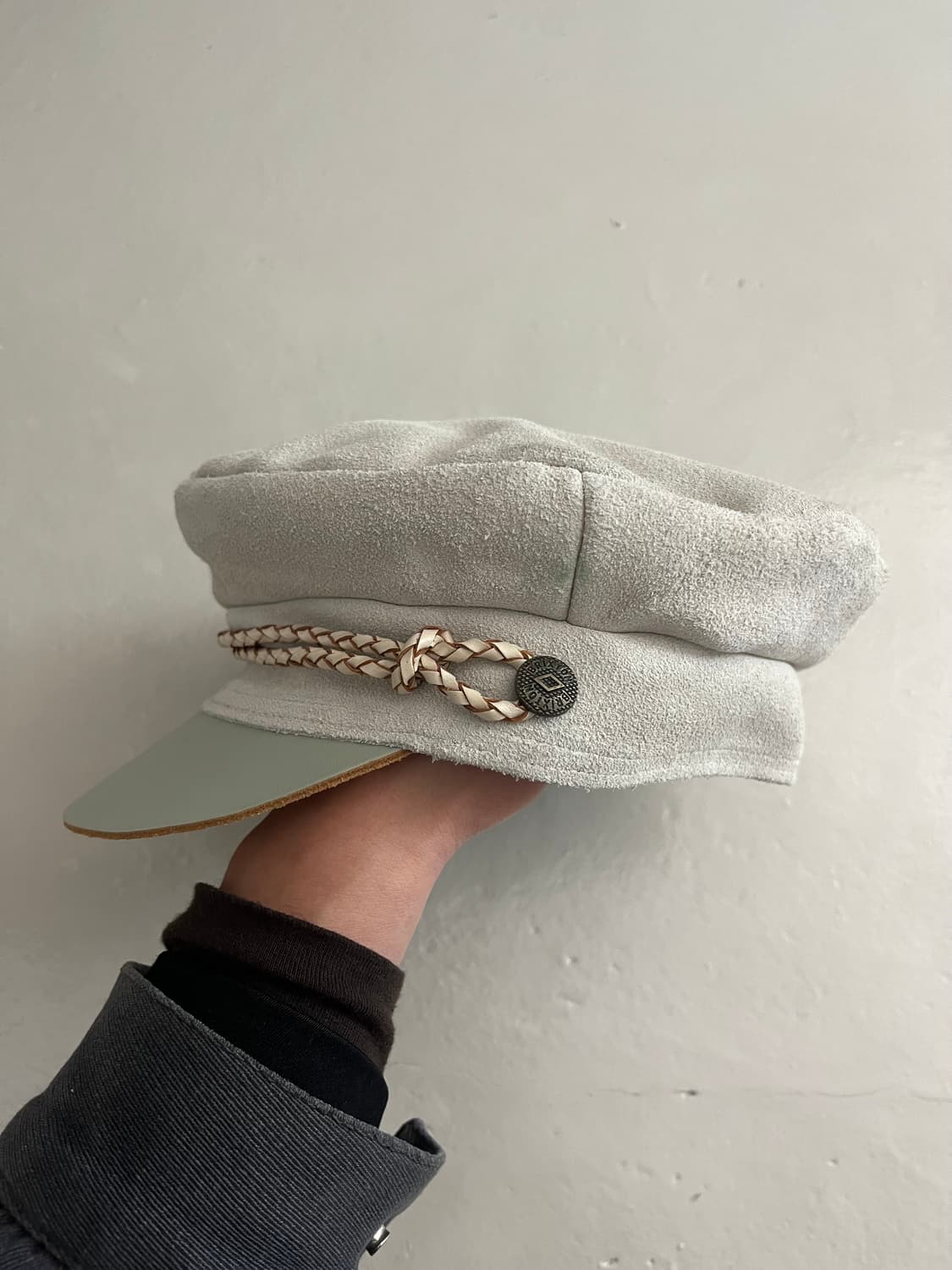 Brixton 브릭스톤 스웨이드 피들러 캡 마도로스 뉴스보이 마린 햇 상품이미지3