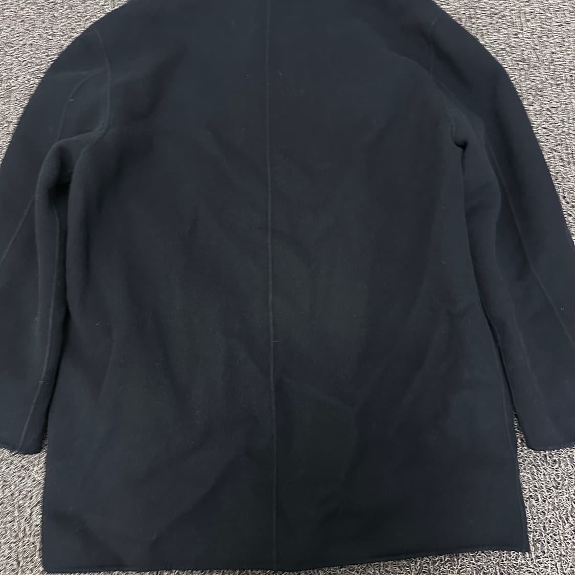 YSL 입생로랑 울 캐시미어 코트 블랙 105(XL) 상품이미지8