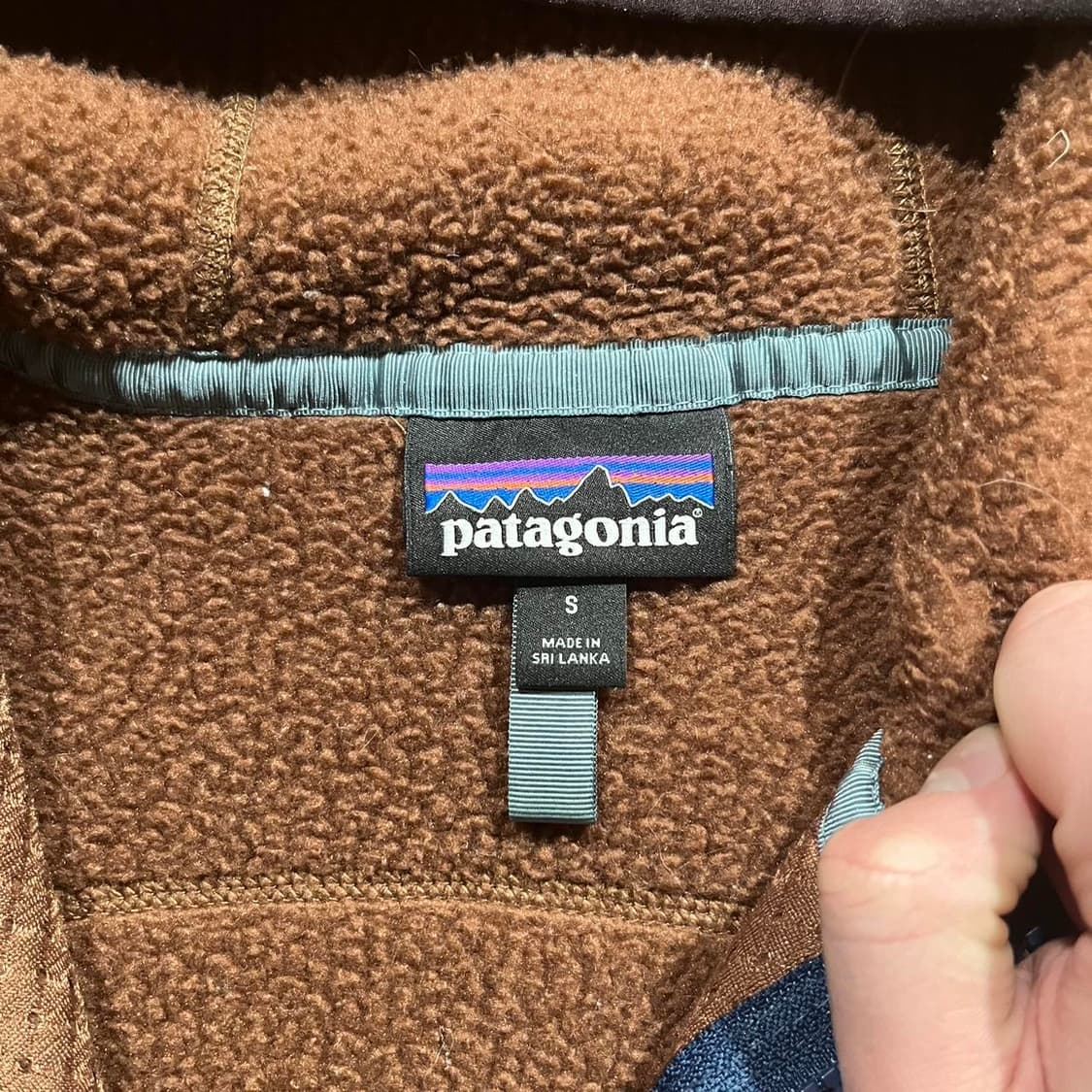 파타고니아 레트로 파일 후디 플리스 자켓 브라운 상품이미지2