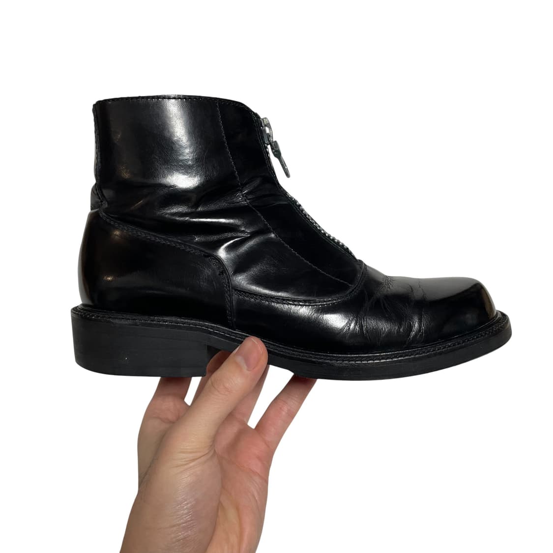 요지 야마모토 프론트 지퍼 부츠 상품이미지6