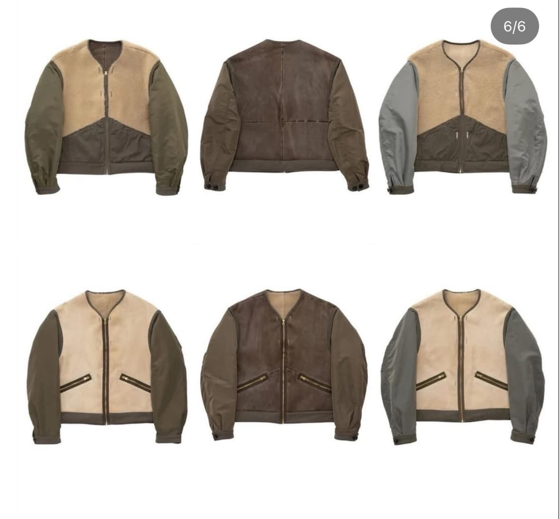 [새제품] 25ss 비즈빔 아이리스 자켓 쉽 스킨 3사이즈 상품이미지8