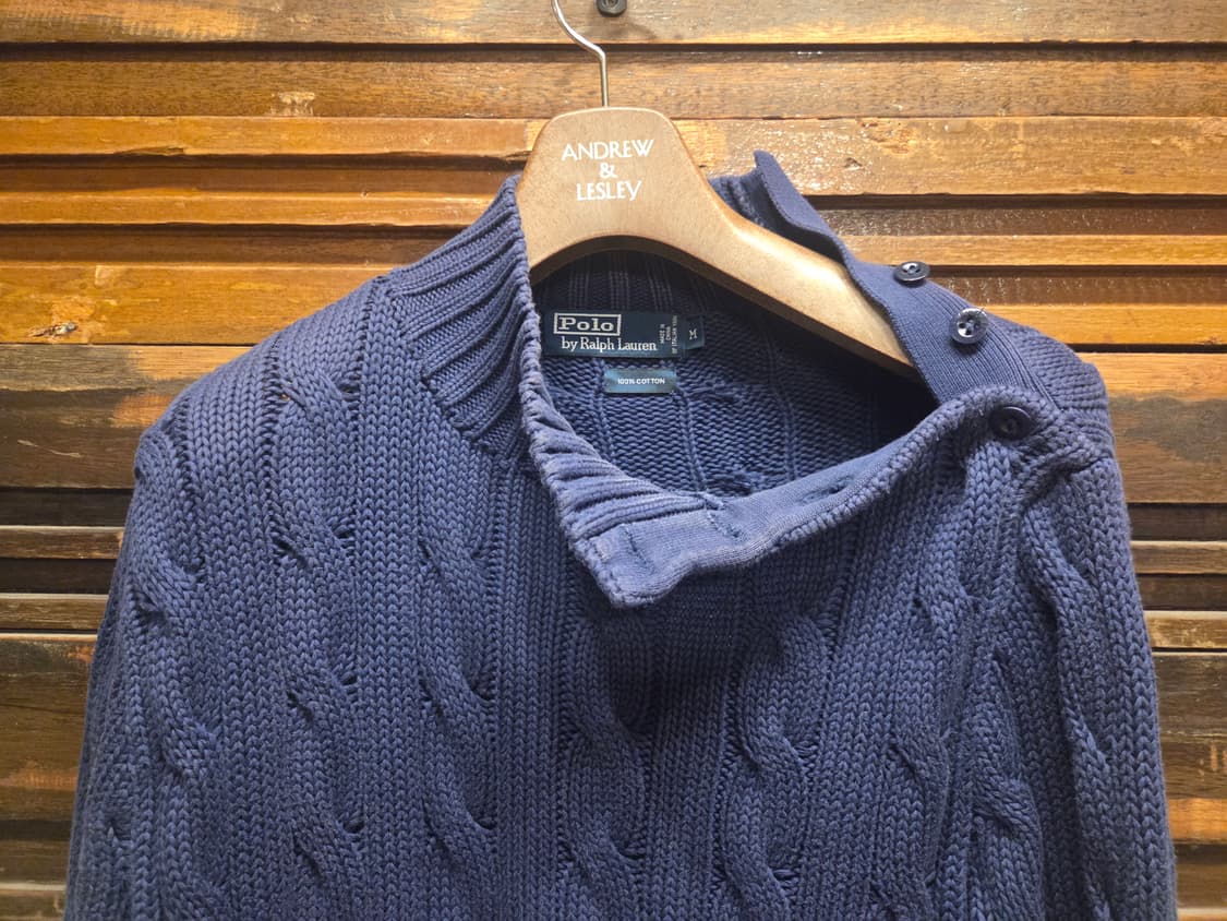 폴로랄프로렌 모호크넥 케이블니트 상품이미지2