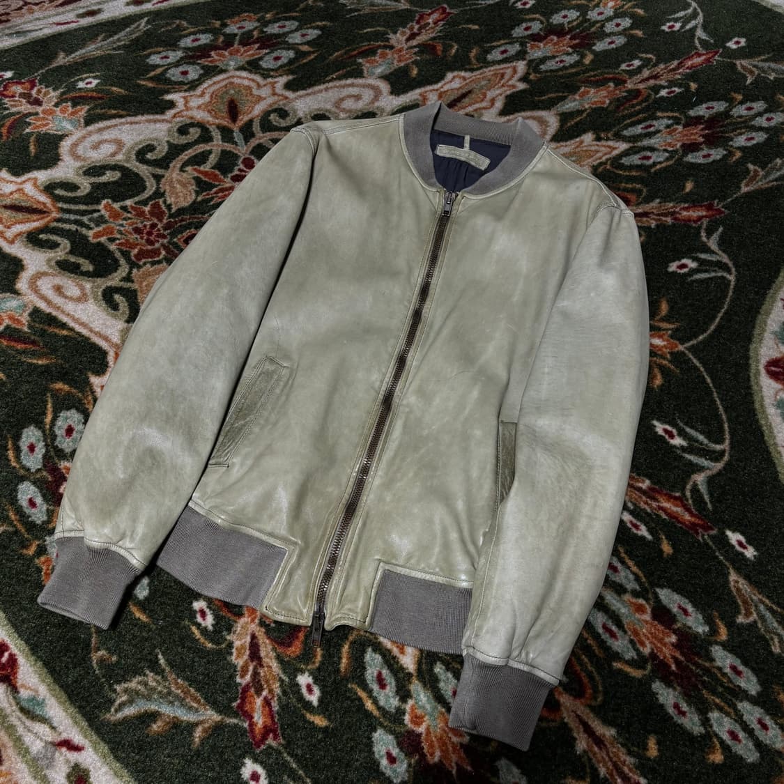 Made Italy Lamb Leather Jacket (L) 상품이미지1