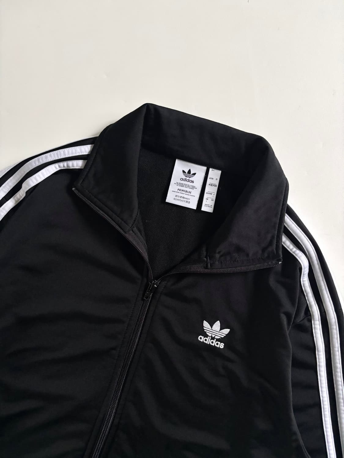 Adidas 아디다스 신형 프라임블루 블랙컬러 파이어버드 트랙탑  상품이미지3