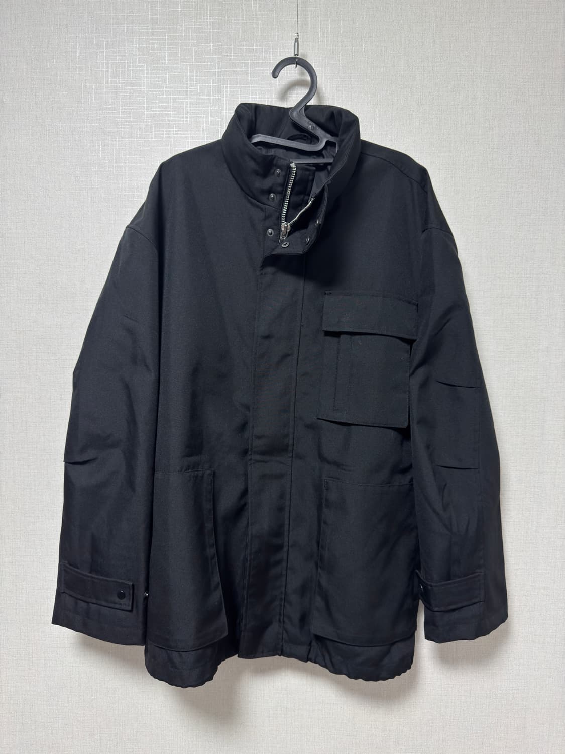 컨셉원 블랙 바람막이 상품이미지2