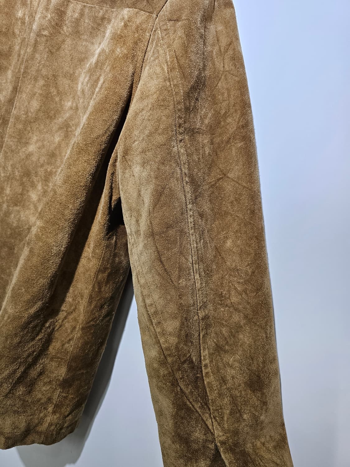 GAP 스웨이드 레더 자켓  (S) /AVIREX 가죽자켓 상품이미지5