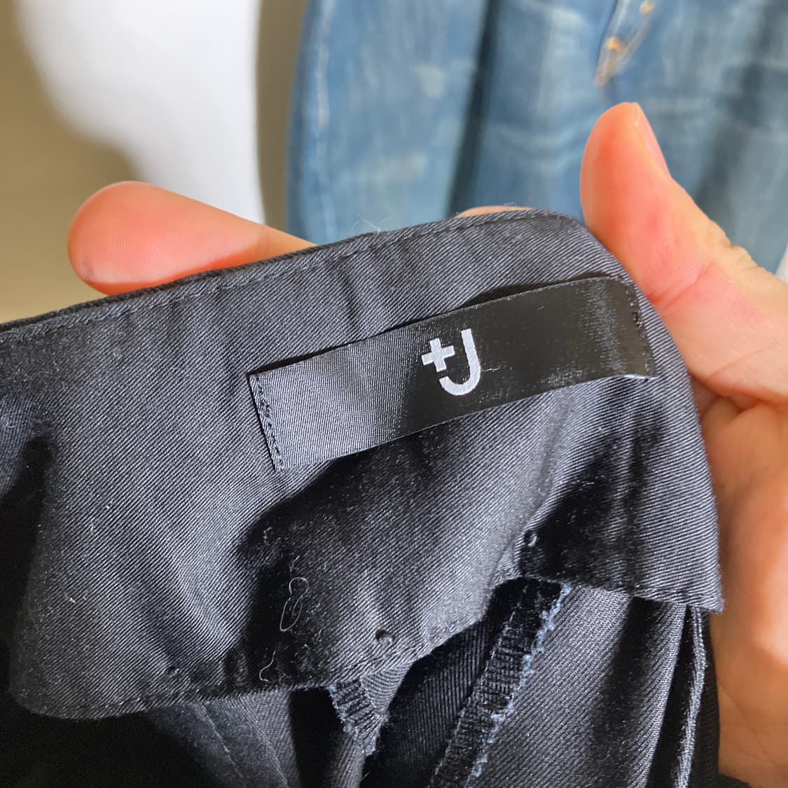 85CM)유니클로 +J 테이퍼드 치노팬츠 면바지 상품이미지6