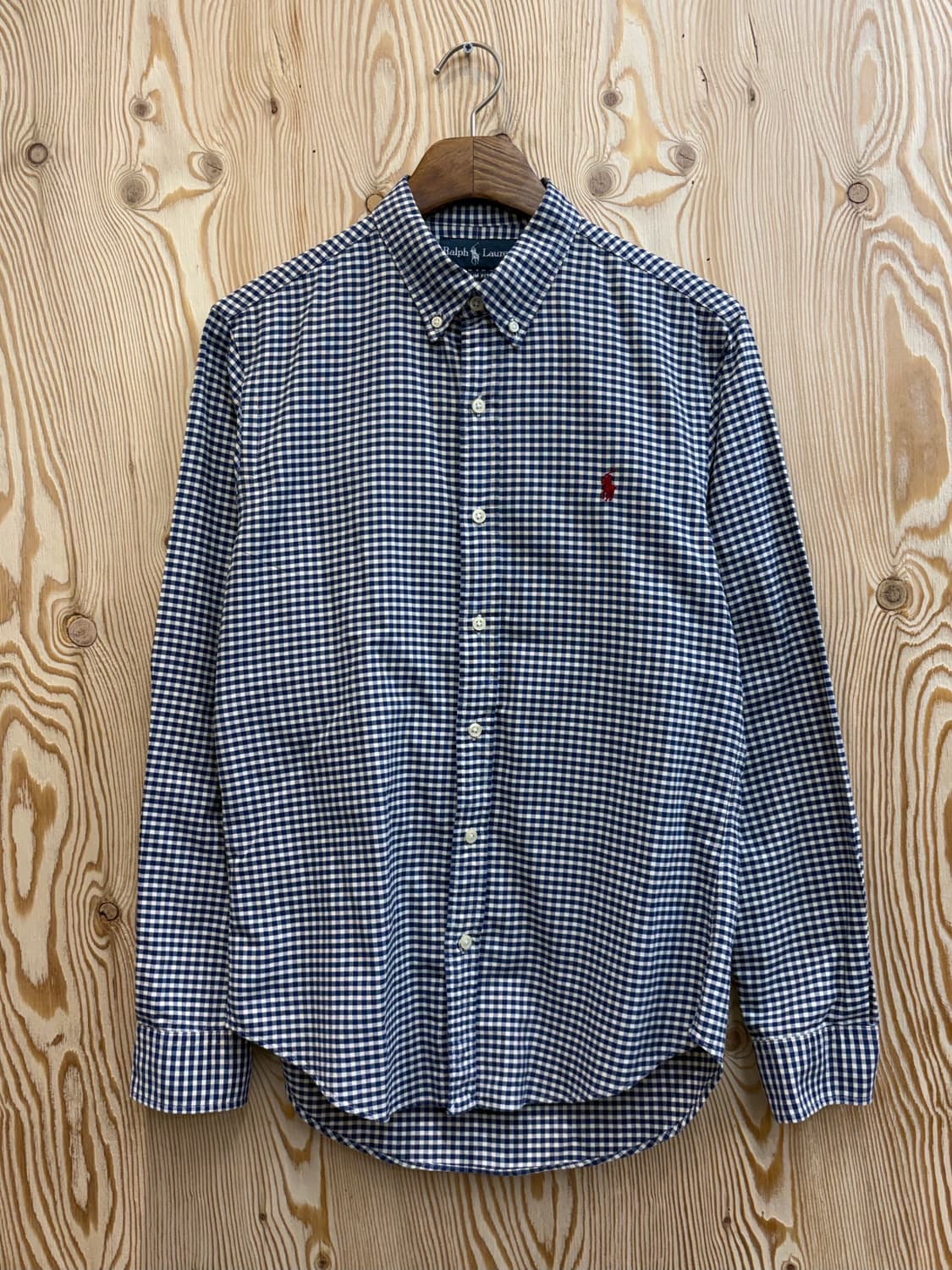 폴로 랄프로렌 깅엄 체크셔츠 상품이미지1