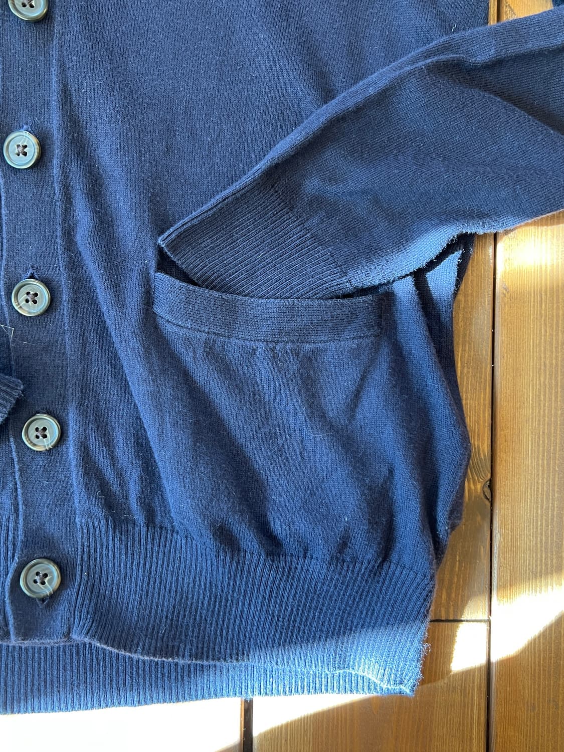 폴로 네이비 니트 카디건 상품이미지8