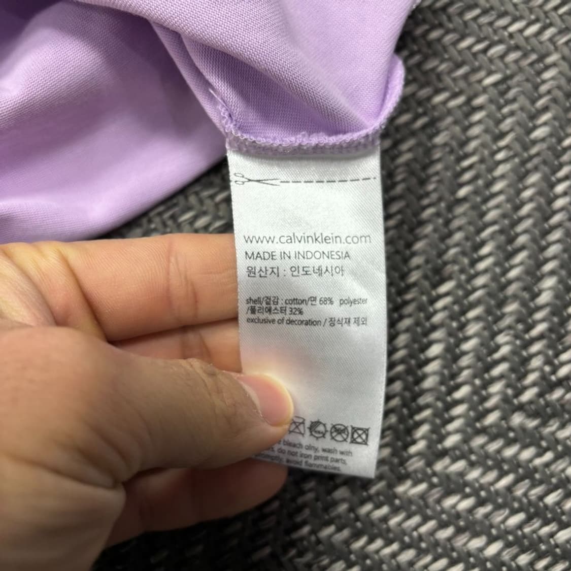 캘빈클라인 스펠아웃 롱 슬리브v0426 상품이미지6