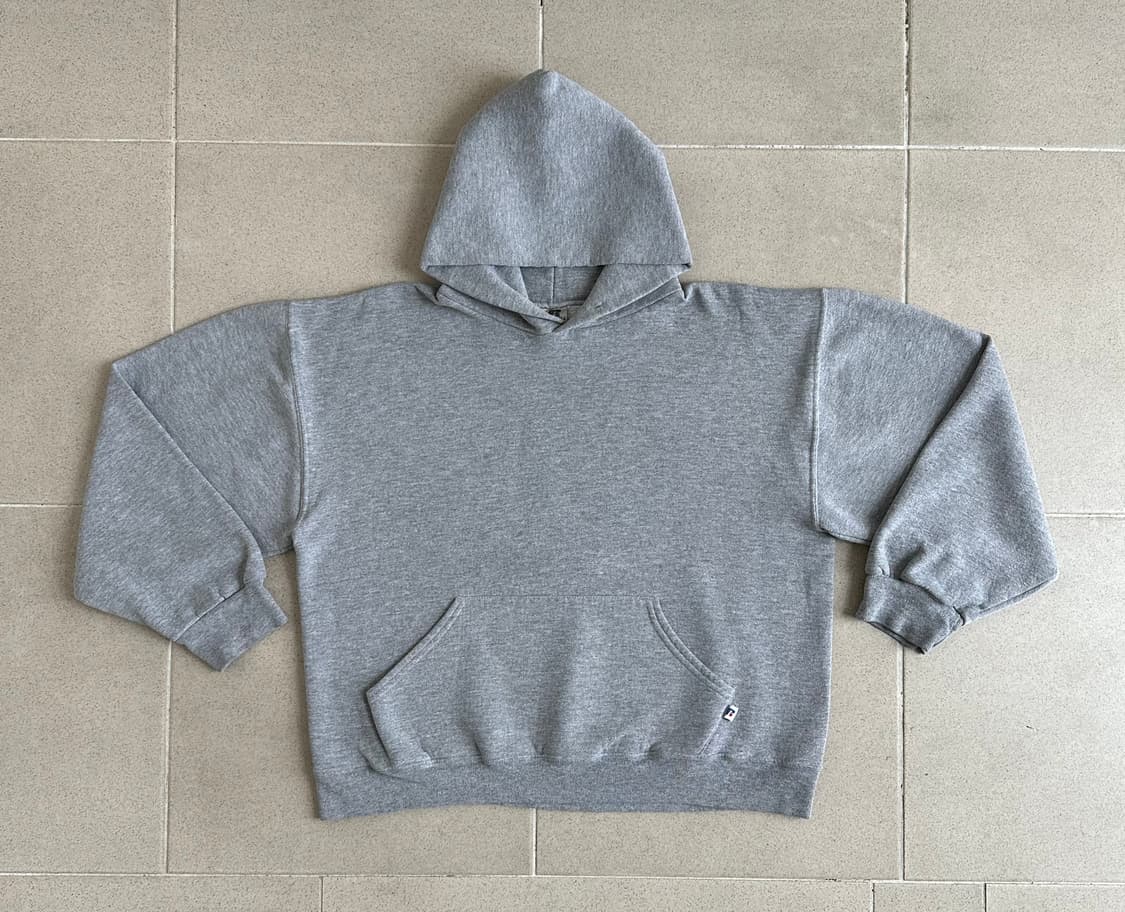 빈티지 러셀 후드 그레이 M 상품이미지1