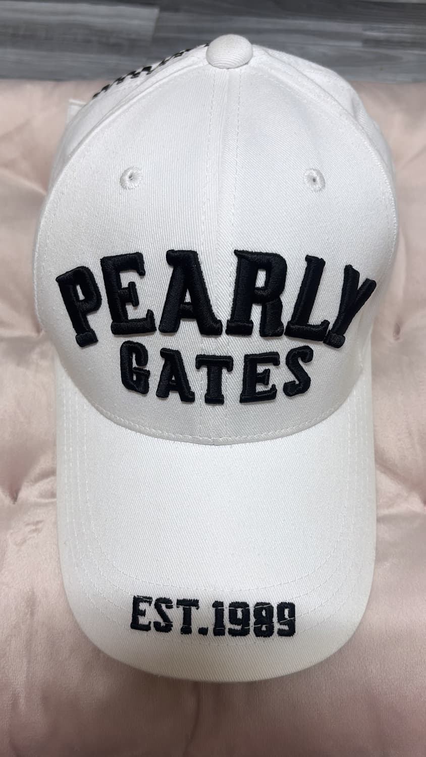 Pearly Gates 로고 자수 볼캡 상품이미지1