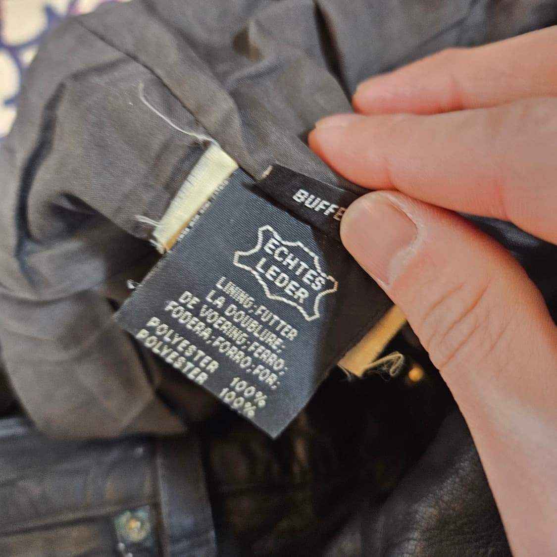 USA 아메리칸 빈티지 버팔로레더 스웨이드 롤업 팬츠 35 size 상품이미지10