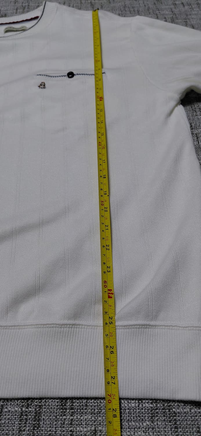 (무료배송) Hush Puppies 흰색 맨투맨 티셔츠 LL 상품이미지9