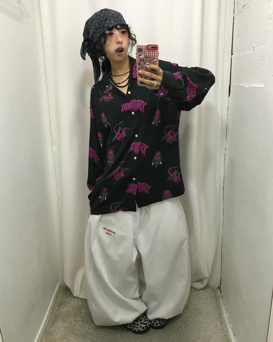 X-Large Dragon Pattern Shirt 상품이미지3