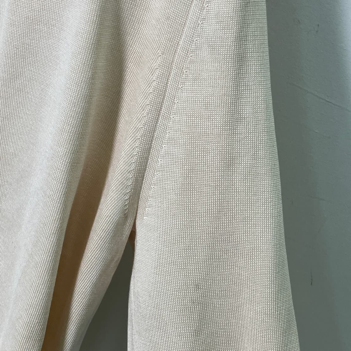 막스마라 스포츠맥스 아이보리 크롭 가디건 S 상품이미지8