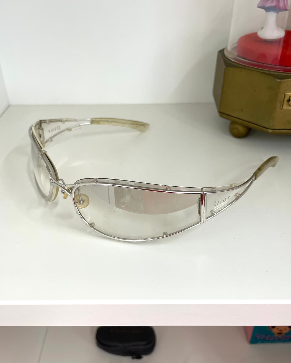 디올 2001SS 클리어 선글라스 상품이미지4