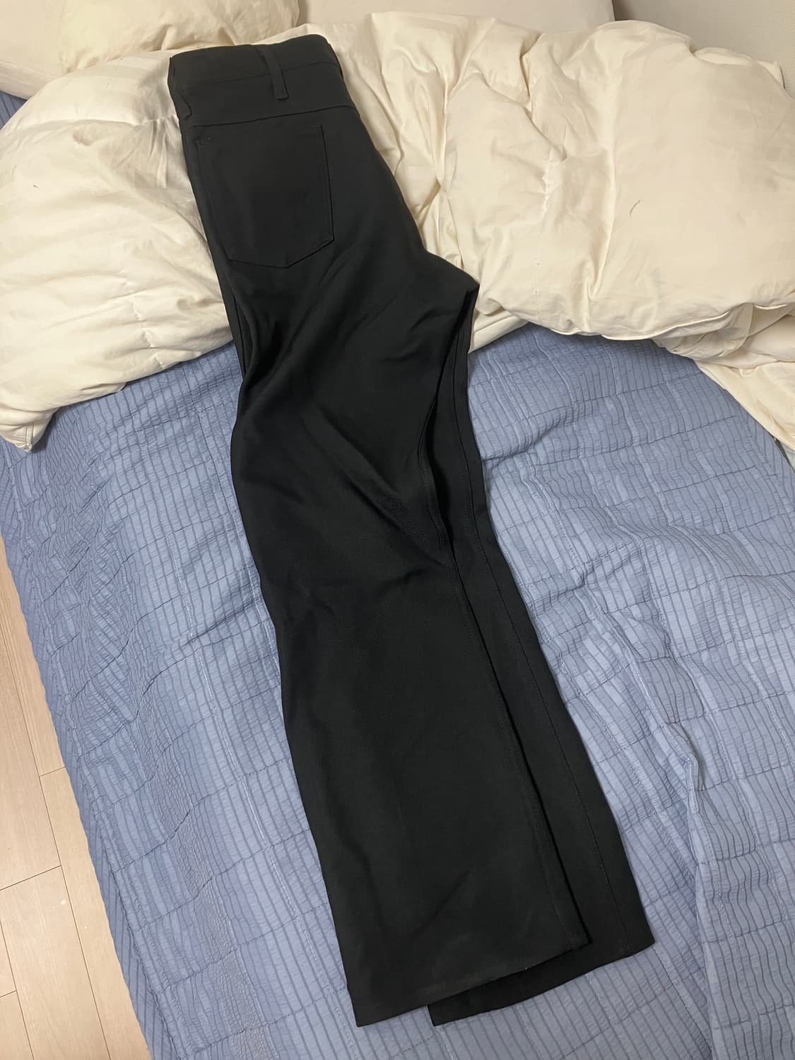 (36 X 32) 랭글러 메카닉 팬츠 부츠컷 블랙 상품이미지2