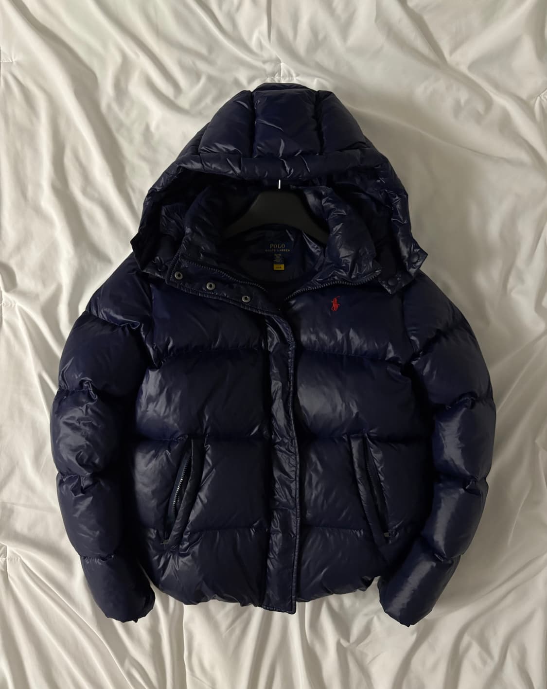 폴로 랄프로렌 유광 패딩 S 상품이미지2