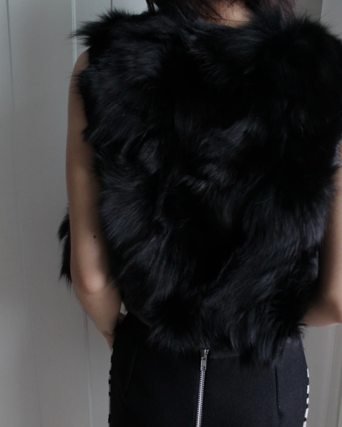 Fox fur vest 상품이미지8