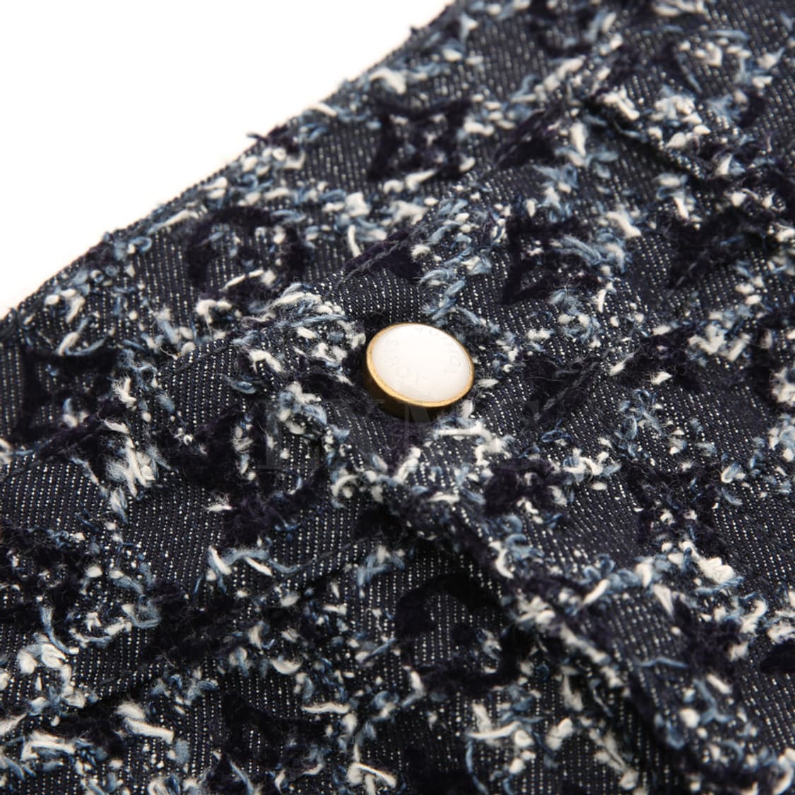 루이비통 플록드 모노그램 데님 바지 스케이트 팬츠 1AHVD6 상품이미지7