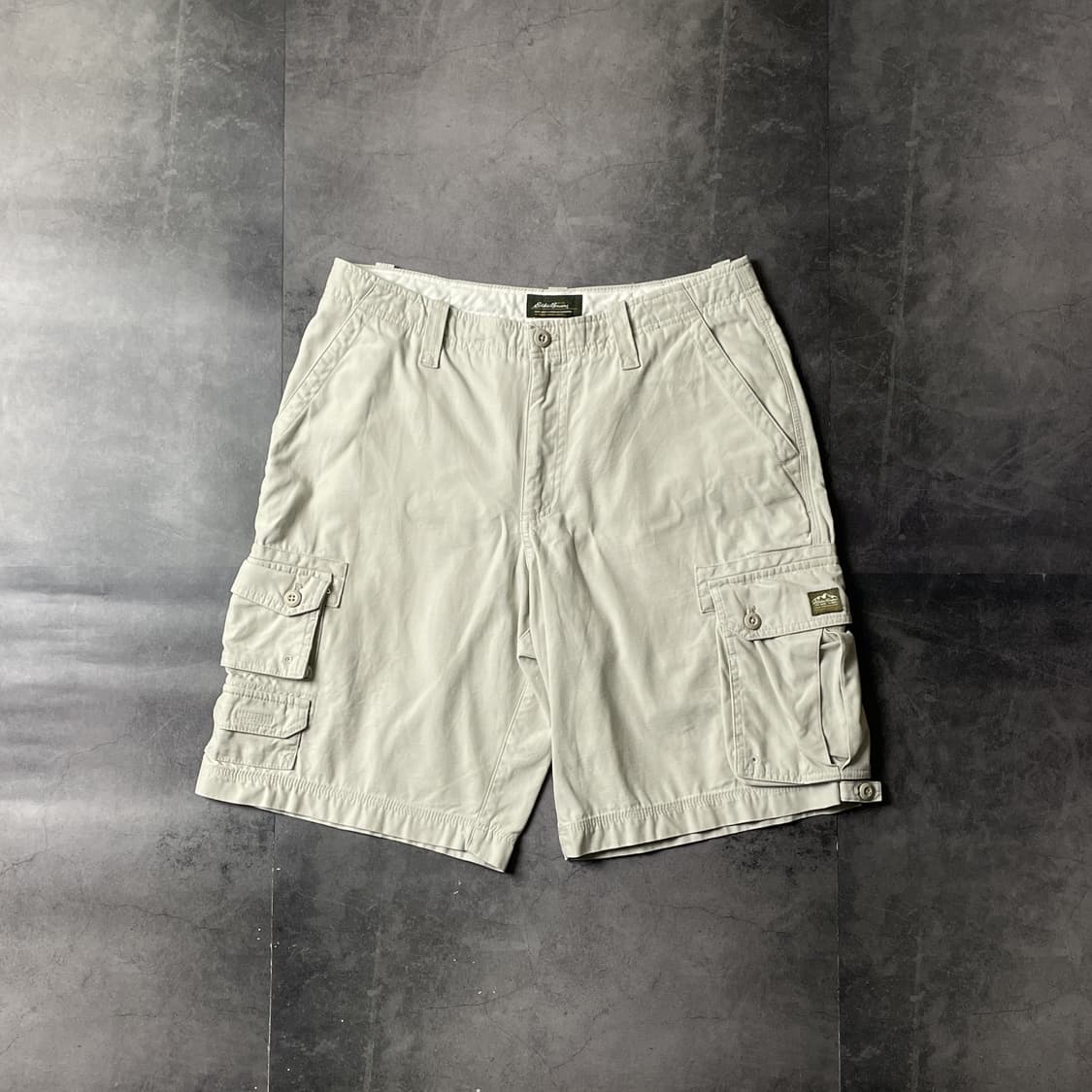 EDDIE BAUER 에디바우어 베이지 카고 하프 팬츠 A00772 상품이미지1