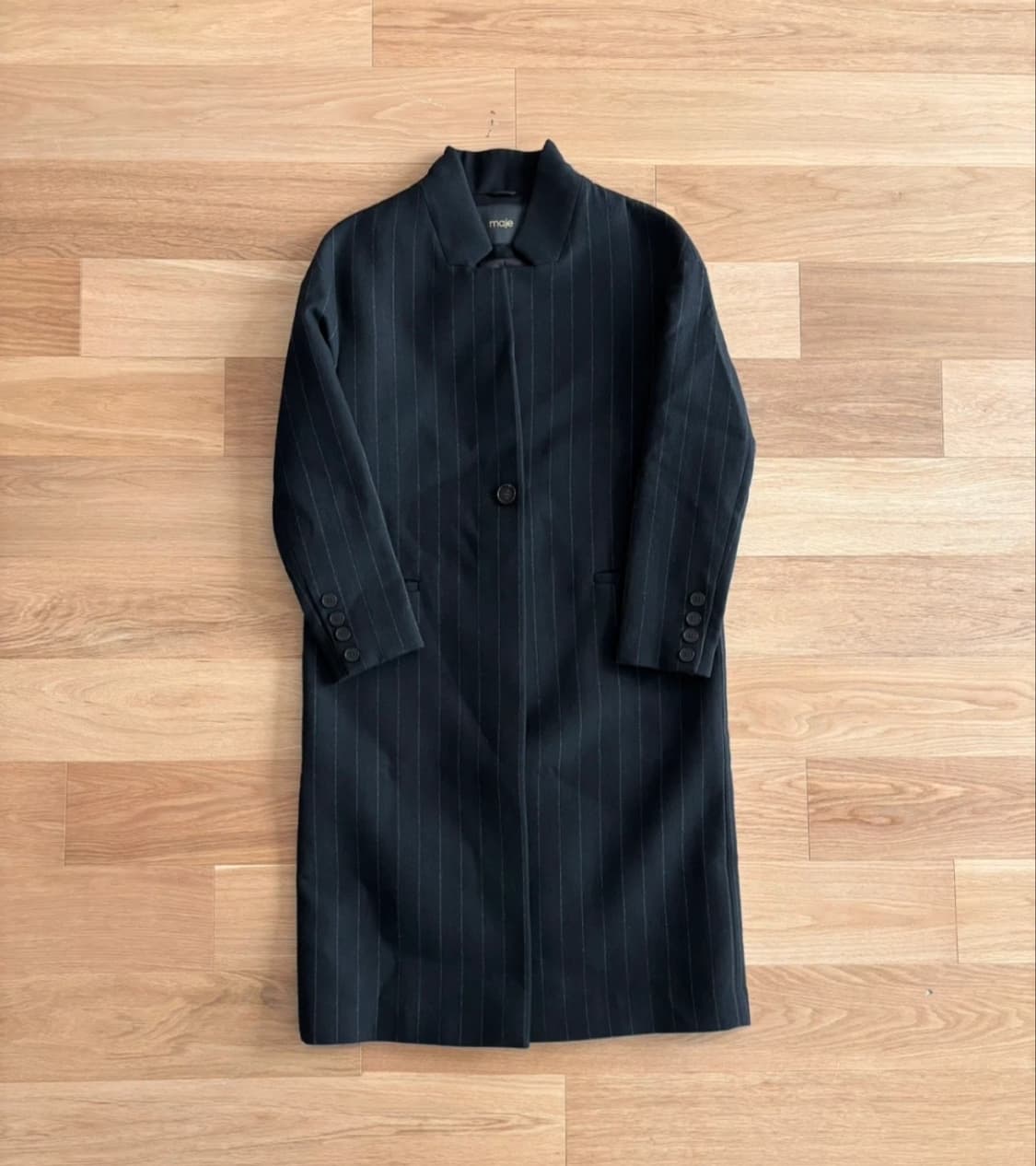 마쥬 핀스트라이프 코트 54 상품이미지1