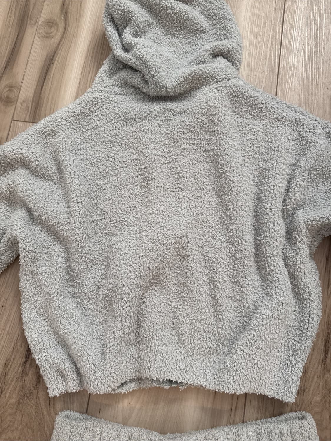 스킴스 코지 니트 쉐르파 후드집업, 팬츠 세트 상품이미지3