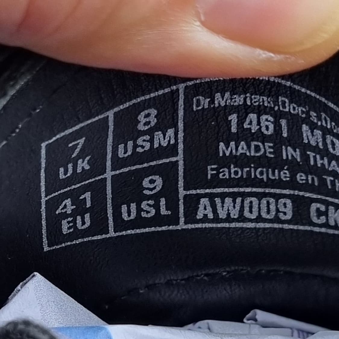 닥터마틴 1461 3홀 남성로퍼41 260 상품이미지6