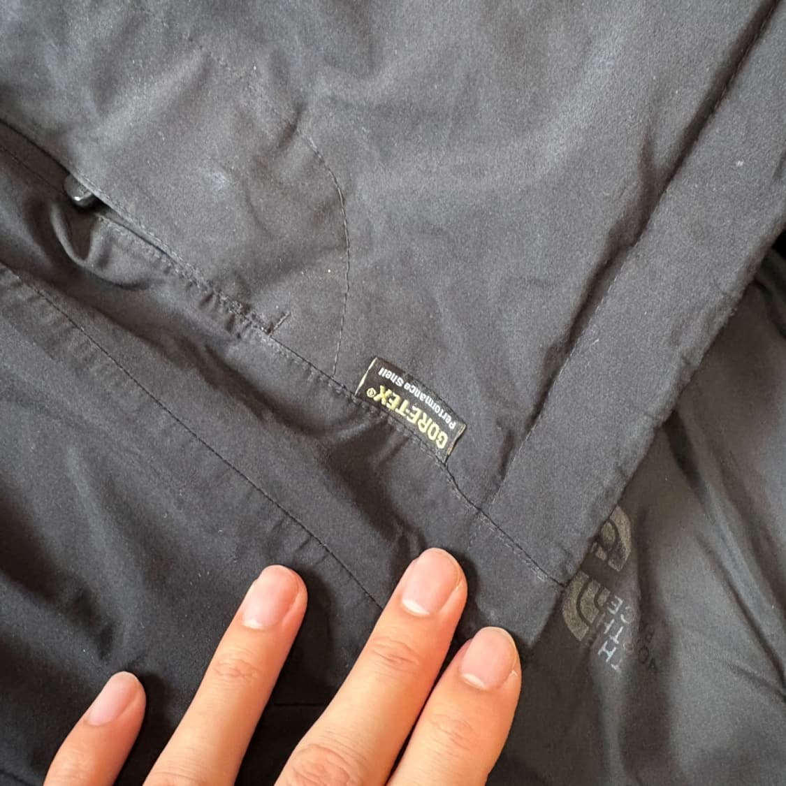 노스페이스 국내 고어텍스 블랙 윈드브레이커 자켓 상품이미지9