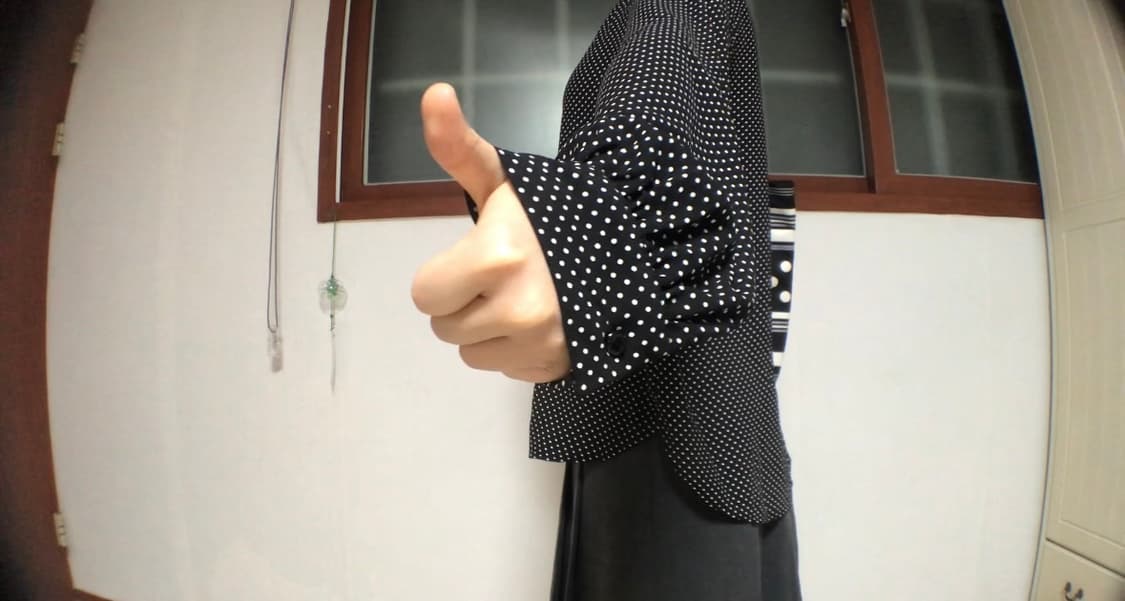 도트 블라우스 (black) 상품이미지6