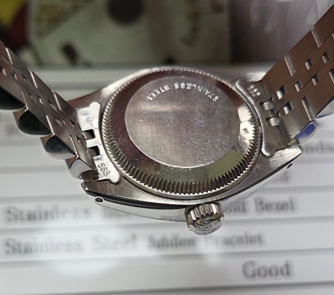 롤렉스 데이저스트 6917 실버 10P다이아 쥬빌리줄 여성용 (감정서 포 상품이미지6