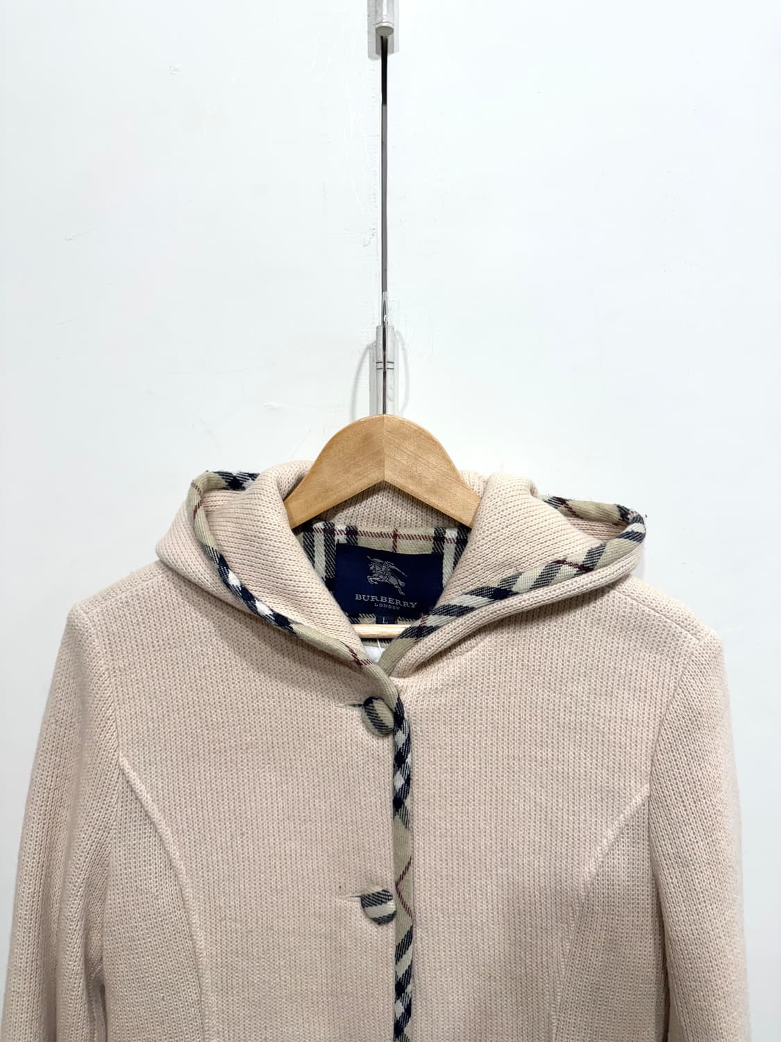 BURBERRY 버버리 니트 후드 코트 상품이미지2